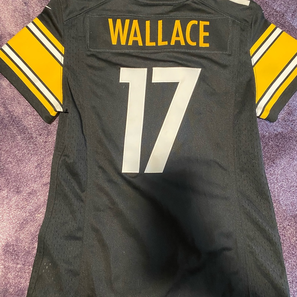 Pittsburgh Steelers Mike Wallace On Field Jersey